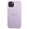 Guess GUHCP13SPSASBPU iPhone 13 mini5,4 fioletowy/purple Saffiano Hot Stamp & Metal Logo